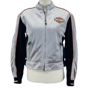 HARLEY-DAVIDSON Women’s Light Weight Jacket With Body Armor Pads Size Small